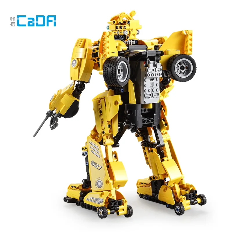 CADA C51029 Beebot Robot Remote Control Truck Building Blocks Toys for Gifts Building Toys