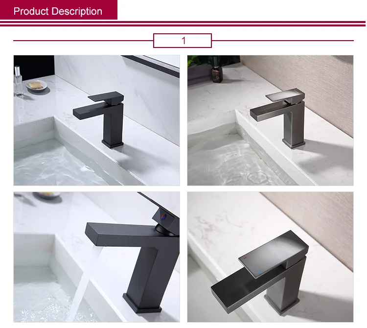 YEKALON FT-3501 Bathroom Single Level Basin Faucet Sanitary Ware Faucets