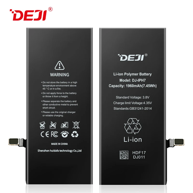 DEJI for iphone x xr xs xs max battery high capacity replacement