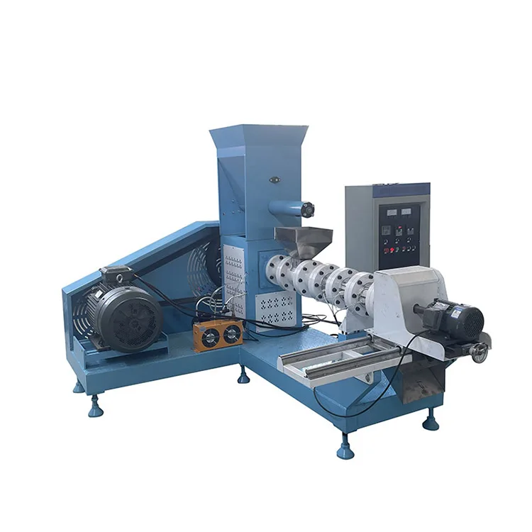 2mm Floating Fish Pellet Feed Extrusion Machine 500kg Per Hour