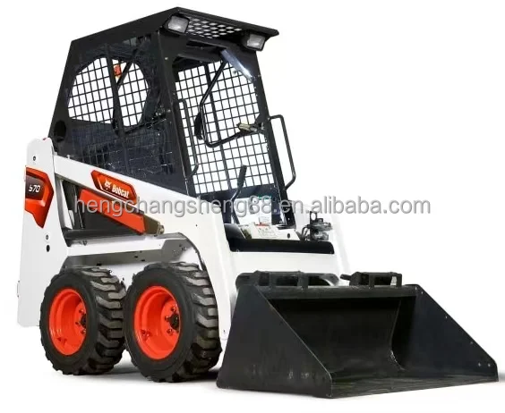 Personal Original Used Pneu Turbo Made in America Used Mini S70 Wheel Loader Skid Steer Loader