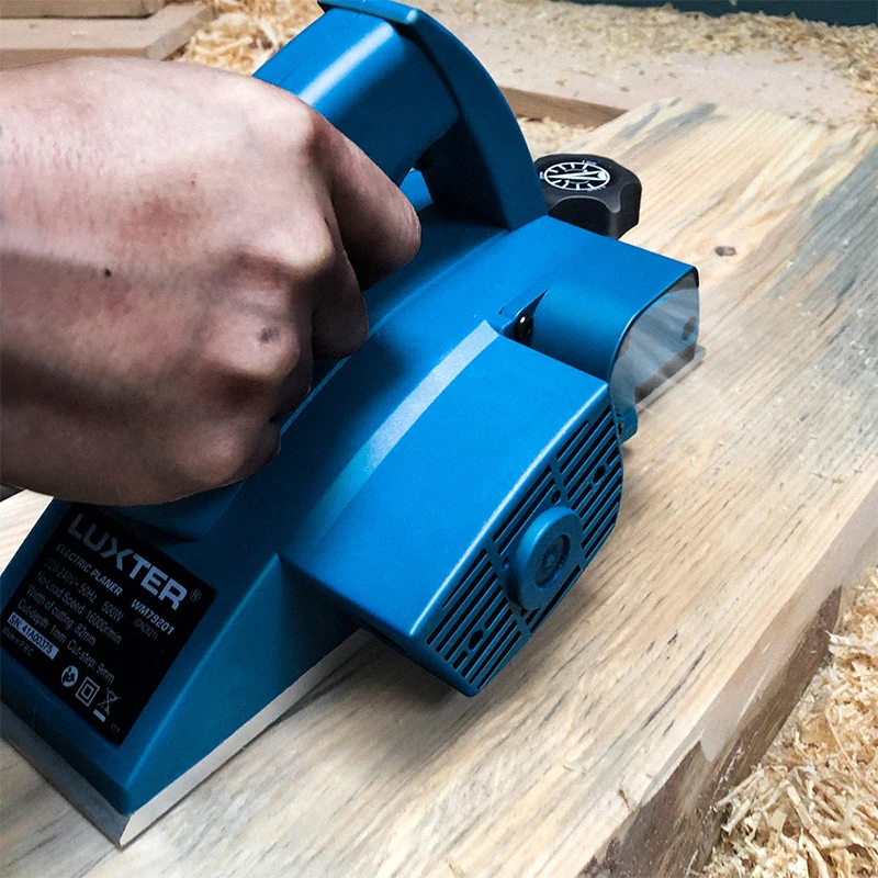Luxter Eluxter Electric Planer With Planing Width 82mm And Adjustable