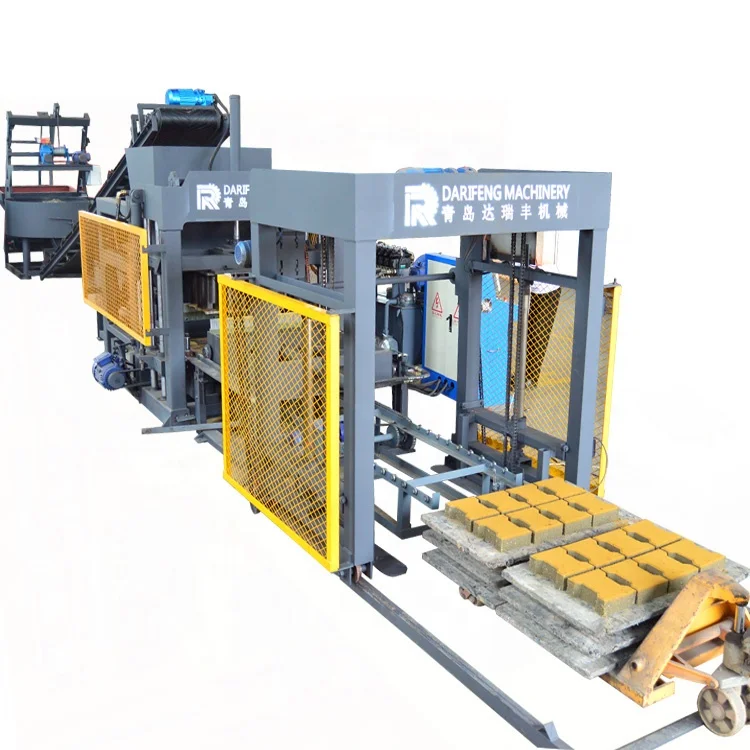 qt 4-16  6 8 Inches Hollow Commercial Cement Paving Concrete Block Making Machine South Sudan Somalia Zimbabwe
