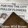 Green Wild Brown Suede