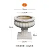 31cm outer diameter roman-style flower pot-various styles