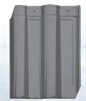 Jinglong Tiles Handmade High-End Waterproof Villa Traditional Clay Roof Tiles Original Factory Square Plain Roof Tiles