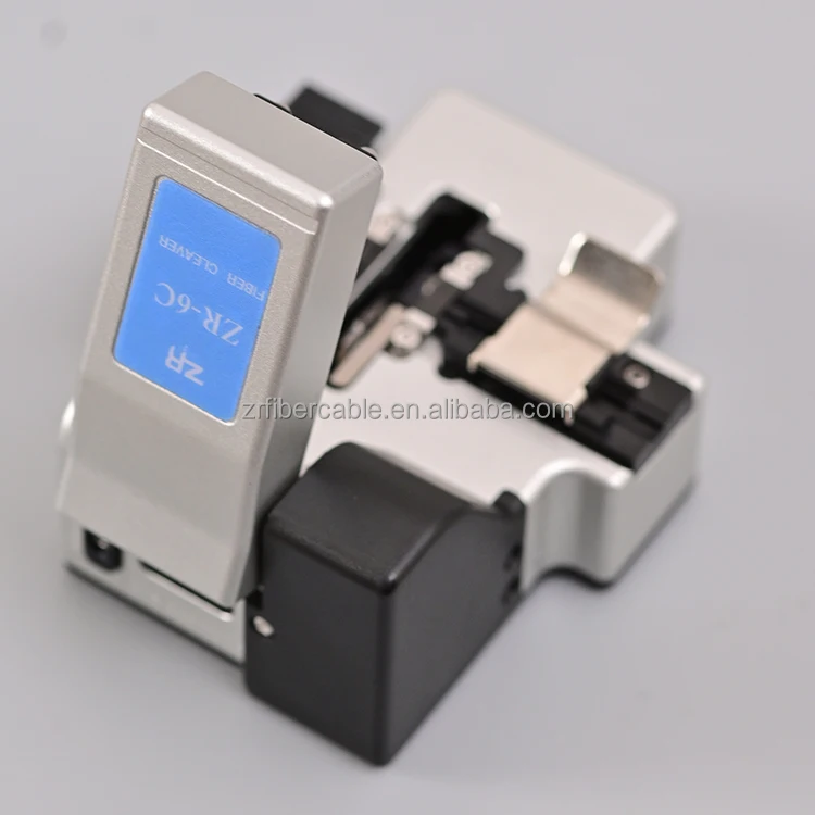 Fibra Optica Cutter Automatic Blade Rotationnd Scrap Collection One Step Precision Auto Return Fiber Cleaver Price