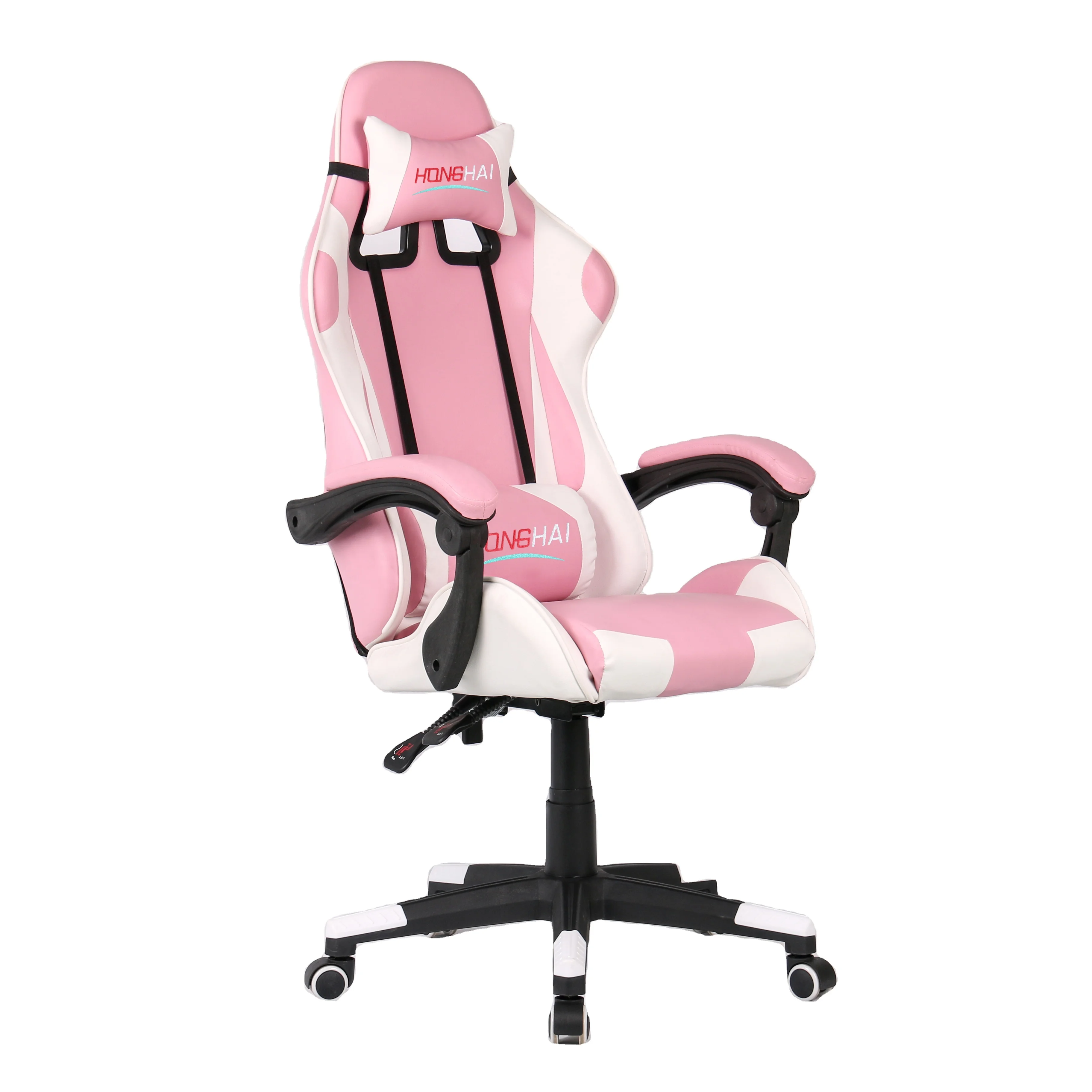New High Back Racing Car Style Bucket Seat Office Pink Gaming Chair Buy High Back Racing Chair Pink Gaming Chair Gaming Chair Office Product On Alibaba Com