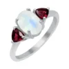 Rainbow, Red, Silver