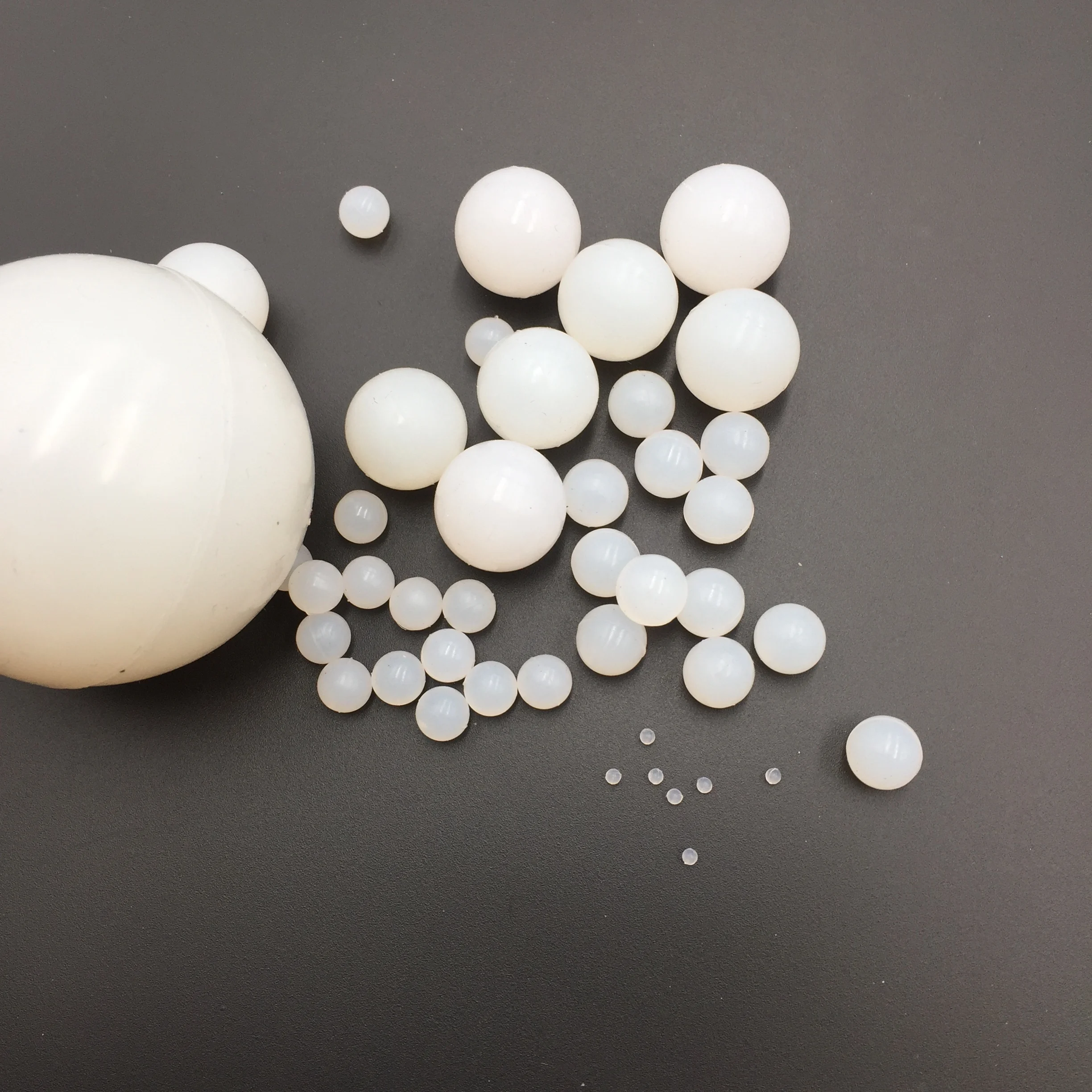 Solid Custom Vibrating Screen Matt Black Colorful Small Hard Hole EPDM NBR Silicone Rubber Balls