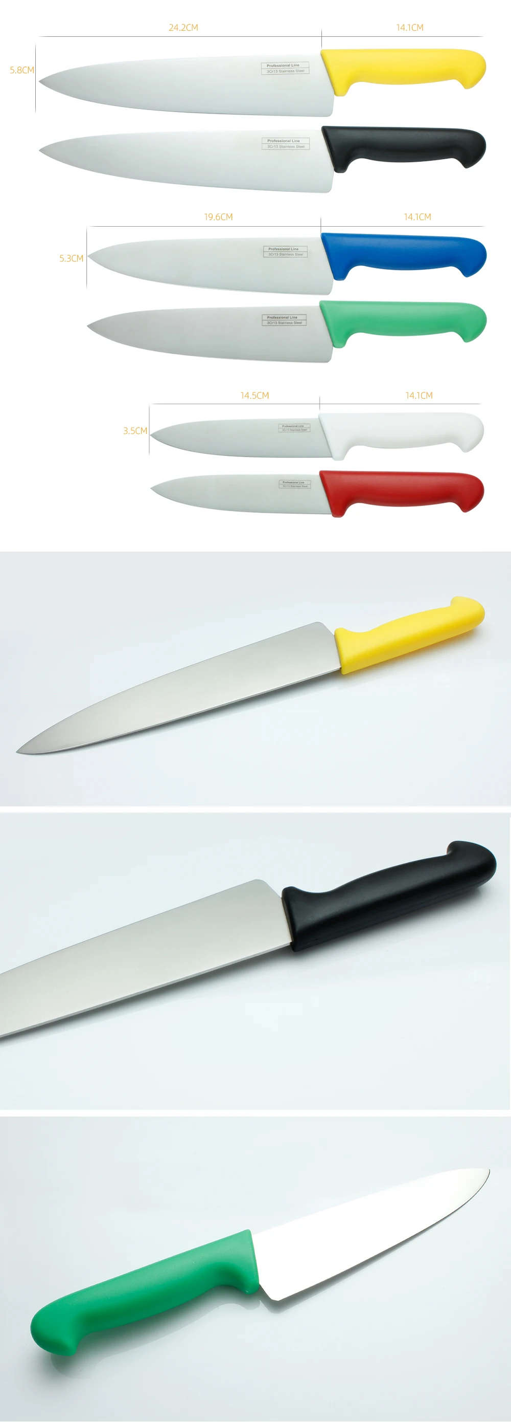Premium Quality Kitchen Knife Professional Stainless Steel Butcher