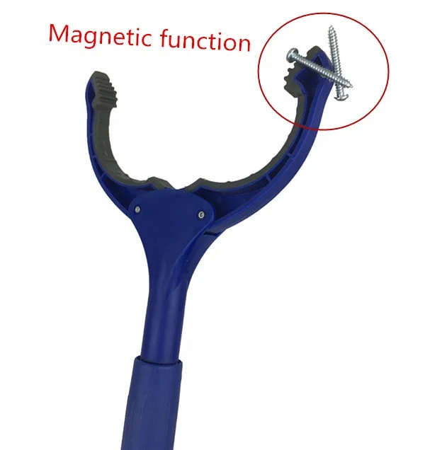 
Алюминиевое устройство для сбора мусора с длинной ручкой и магнитным наконечником 
