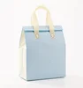 21*27*11cm azul claro y beige