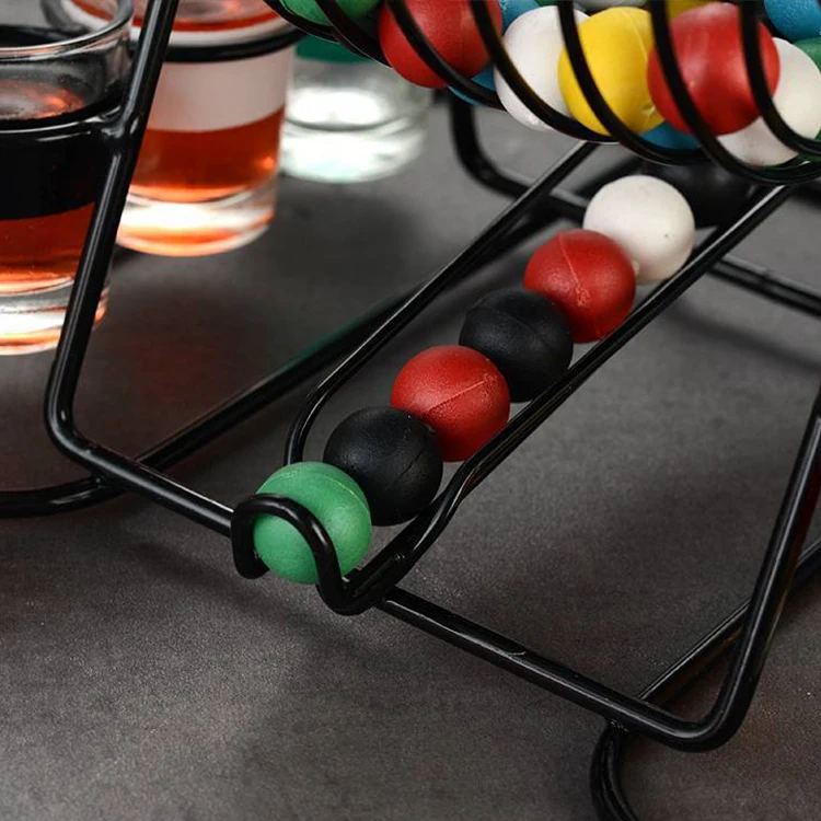 Питьевые реквизиты, лотерея, лотерейный аппарат, лотерея, лотерея, бинго, питьевая игра с металлической клеткой для бинго и цветными шариками