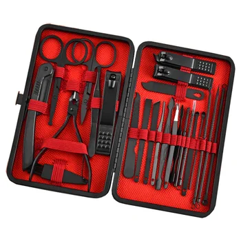 Professional Custom Beauty Tools Foot File Nail Clipper Pedicure Scissors Cutter Kit Mini Nail Care Products Salon Manicure Set