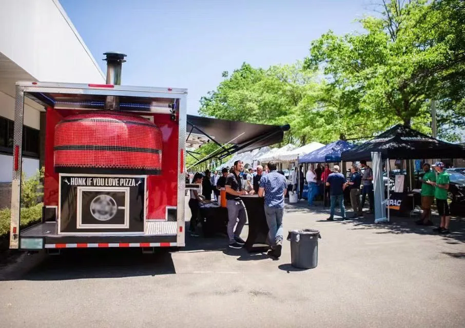 Pizza Trailer - Mobile Food Truck with Fully Equipped Kitchen