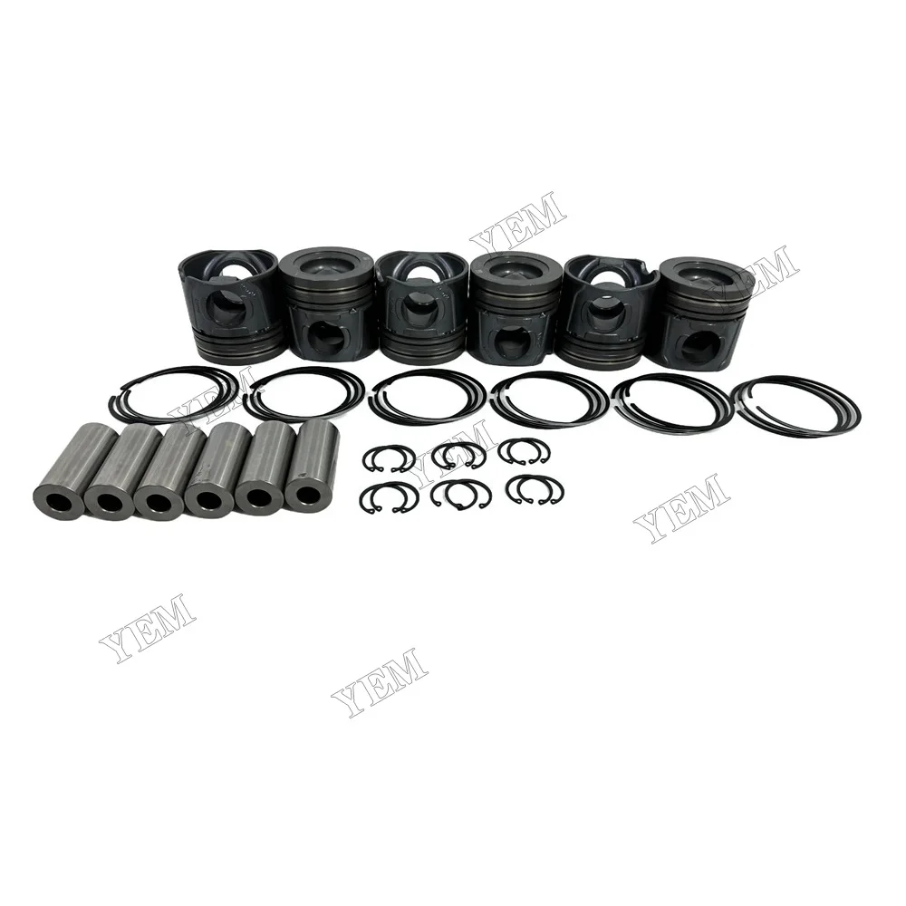 Piston Rings Set Fit for QSL9.3 Engine Parts 3