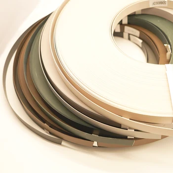 Many colors Skin-touch Strip Tape Mdf Trim Plywood Pvc Edge Banding For Home Furniture Edge