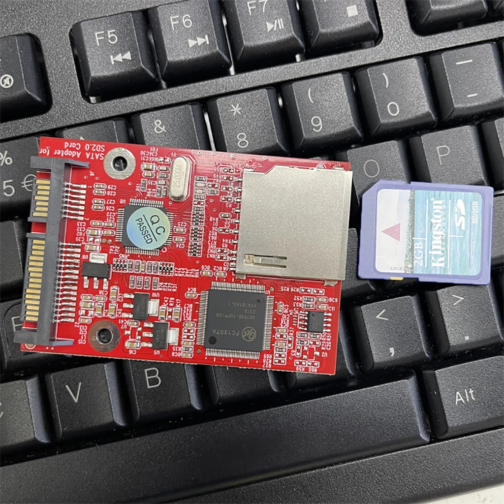 SD to SATA Riser Board Industrial Mobile SSD Adapter