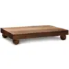 Carbonized pine wood 23*15*4cm