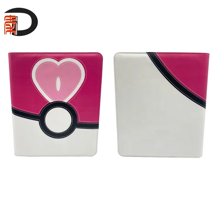 9 Pockets Trading Card Binder Waterproof PU Organizer for Baseball & Pokmon Cards, 900 Double-Sided Storage Solution 9 Pockets Trading Card Binder Waterproof PU Organizer for Baseball & Pokmon Cards, 900 Double-Sided Storage Solution