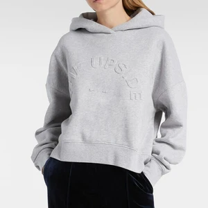 Wholesale Custom Logo Embossed Hooded Sweatshirt Women's Spring and Autumn Oversize Hoodies