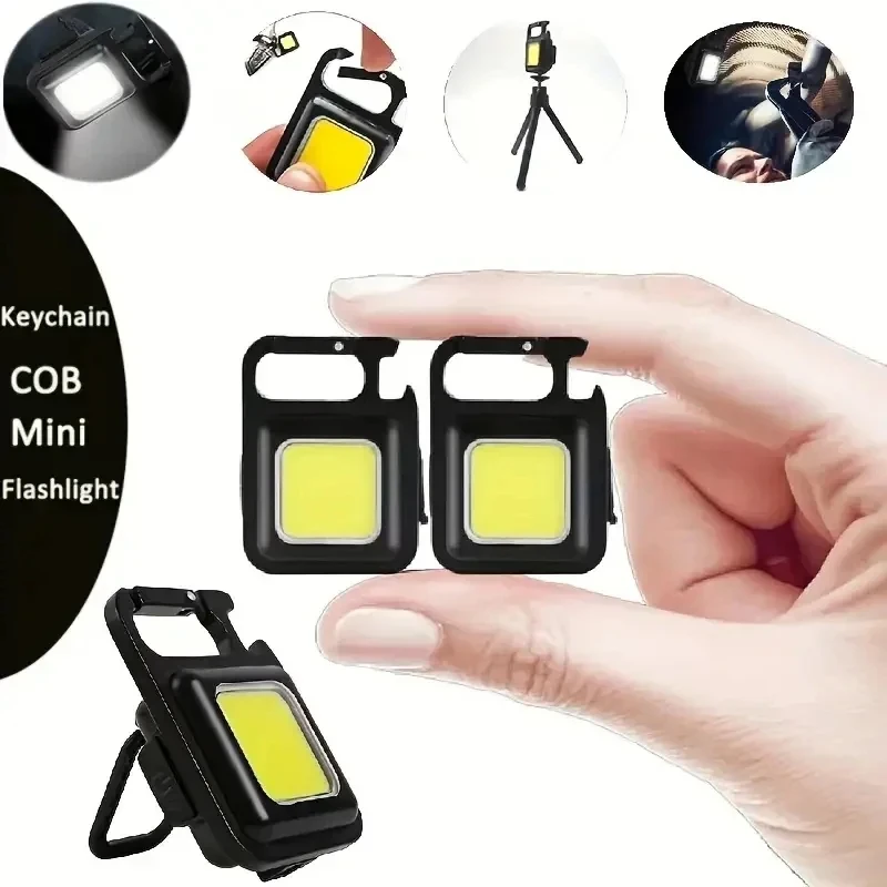 Keychain Mini Flashlight Full Set