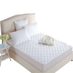 Hypoallergenic Quilted Air Waterproof Mattress Bed Protector Cover Washable Bamboo Mattress Protector With TPU BIODY/OEM