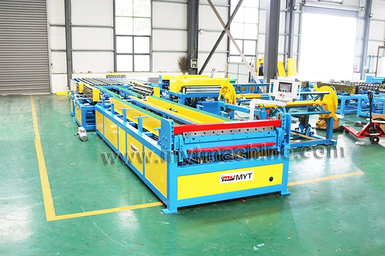 Бренд MYT, U-образная автоматическая линия каналов, машина для производства квадратных каналов