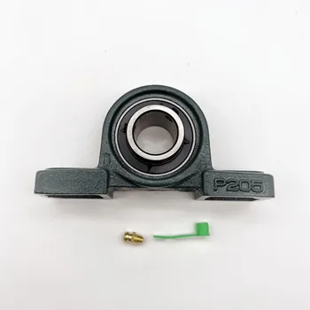 Cuscinetto A Blocco Cuscino PGN UCP206-20 - Base Solida In Ghisa, Foro 1-1/4, Autoallineante