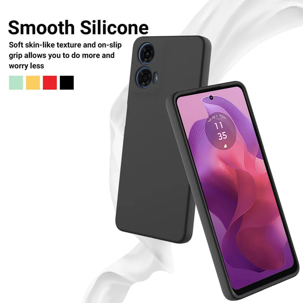 Liquid Silicone Case For Moto G04 Anti Drop Phone Soft Tpu Frosted Mobile Customize Proof Sjk372 supplier