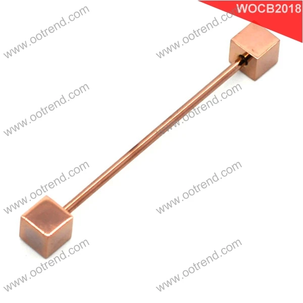 Оптовая продажа, квадратный булавка для воротника