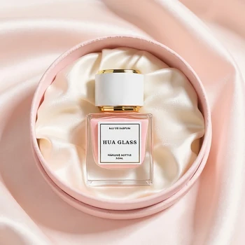 Luxury Design Empty Glass Bottle Parfum With Internal Spray Coating Cosmetic With Packaging 50ml 100ml Custom Perfume Bottle