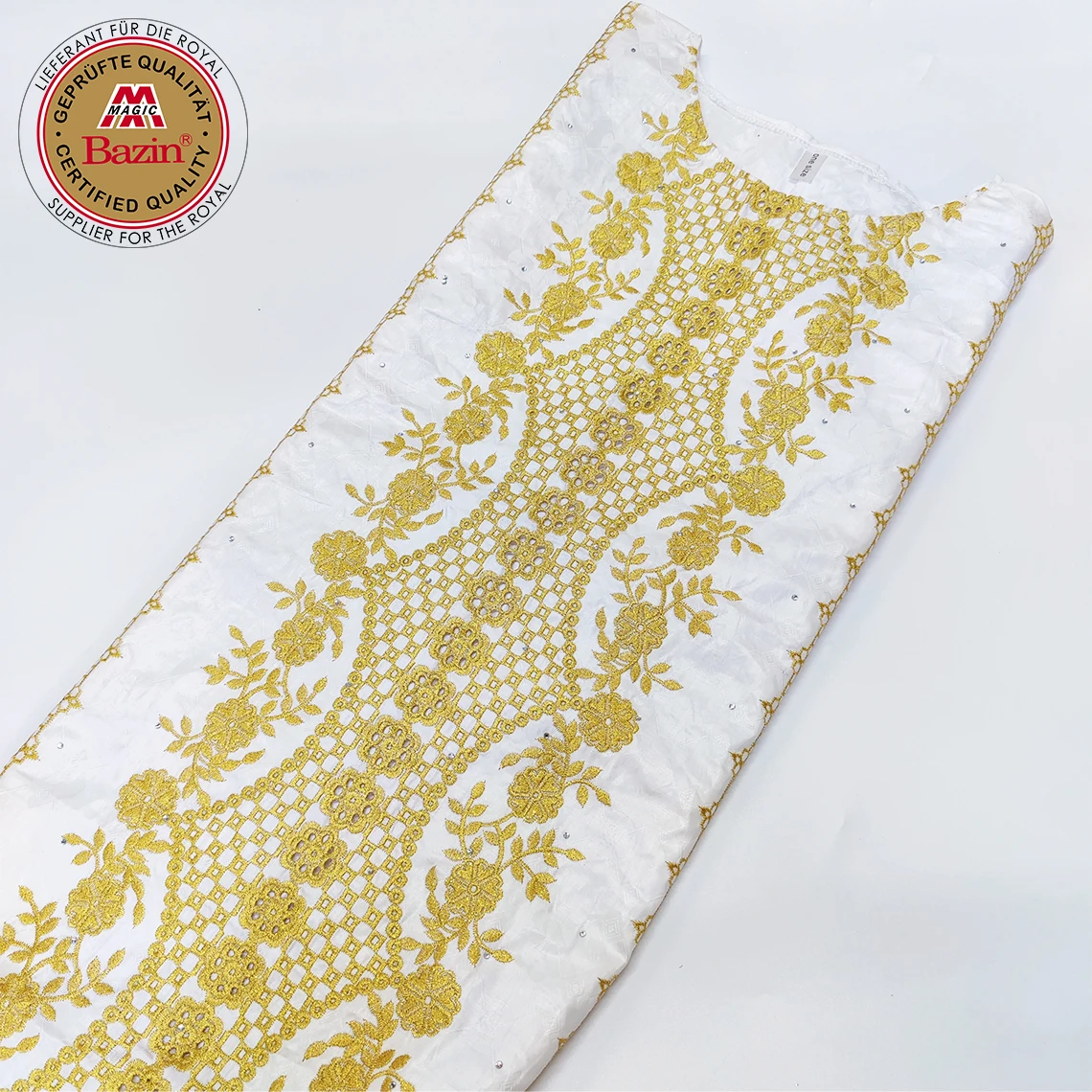 slim fit dress slacks White and Yellow African Dashiki Shirt – DashikiKiss