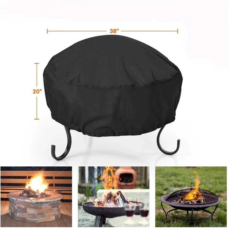 Manufacturer Twinkle The Range Fire Pit Garden Firepit Cover - Buy The ...