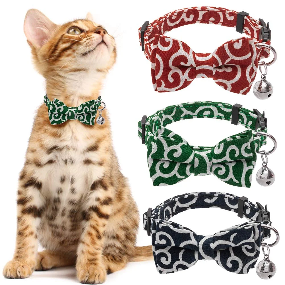 kitten christmas collar