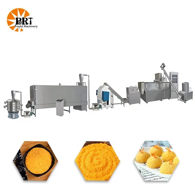 Alibaba.com: Japanese-style automatic extrusion panko bread crumbs ...
