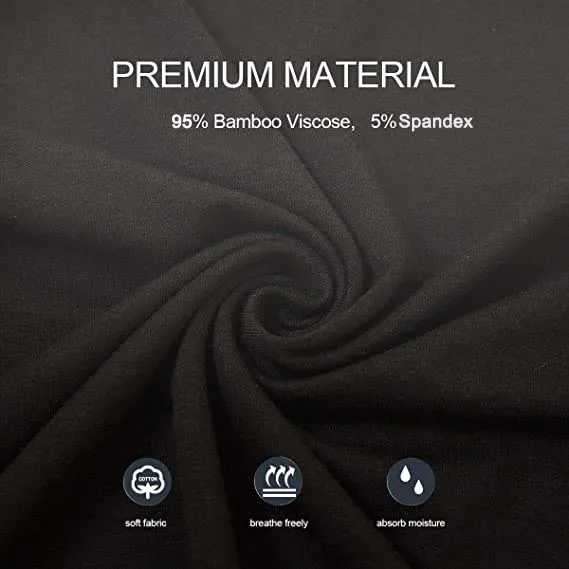 Soft Men 95 Bamboo 5 Spandex T Shirt Custom 95% Bamboo 5% Spandex Blank ...