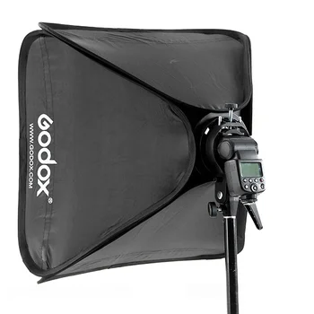 Godox Softbox 80*80cm + S Type Bracket Stable Bowens Mount Foldable Light Box Kit for Photography detail image