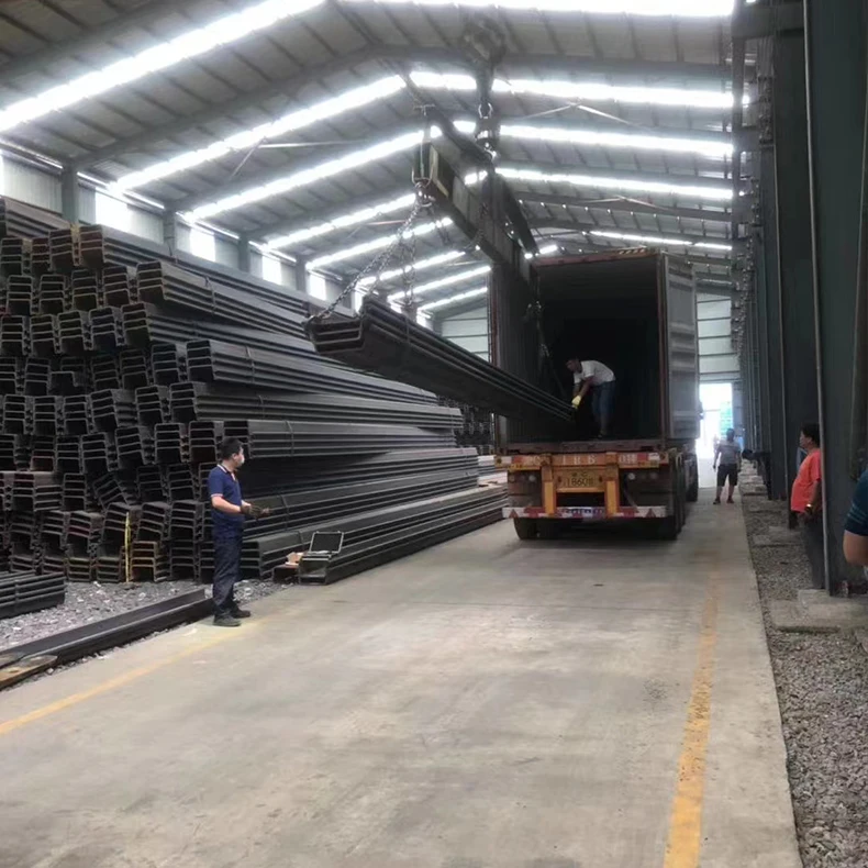 Big Supplier of Hot Rolled U &Z Type Steel Sheet Piling Pile for Construction Best Seller in the Philippines factory