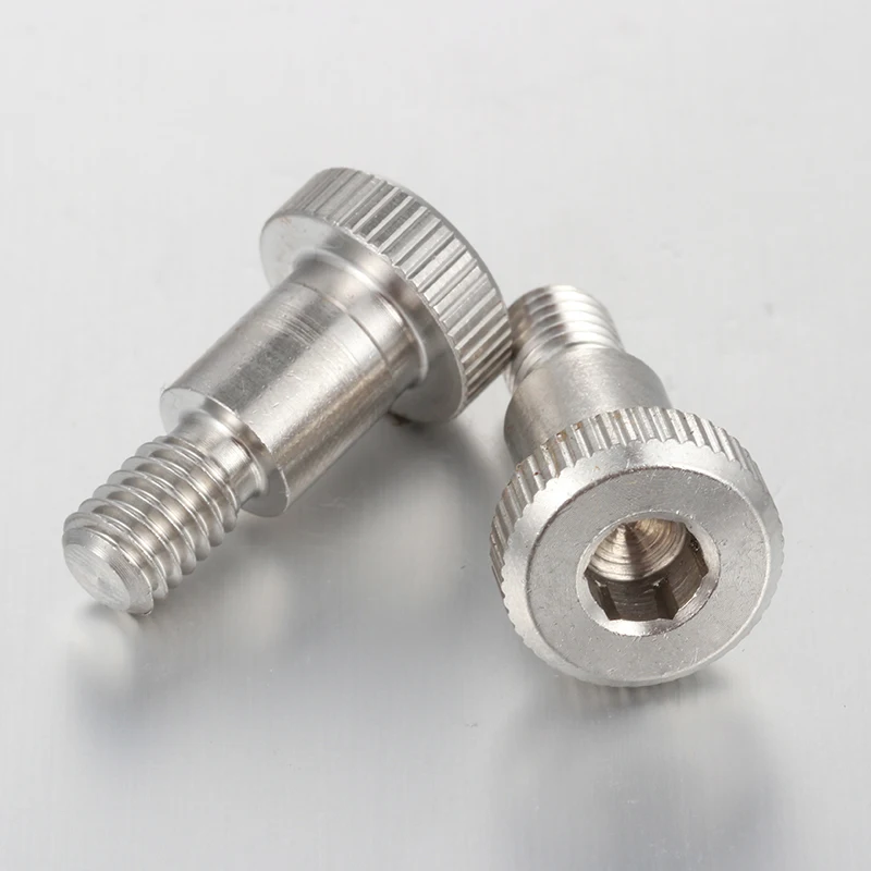 product hot wholesale iso metric stainless steel 304 hexagon socket shoulder screws m5 m8 m10 flat head slotted ss bolts-40