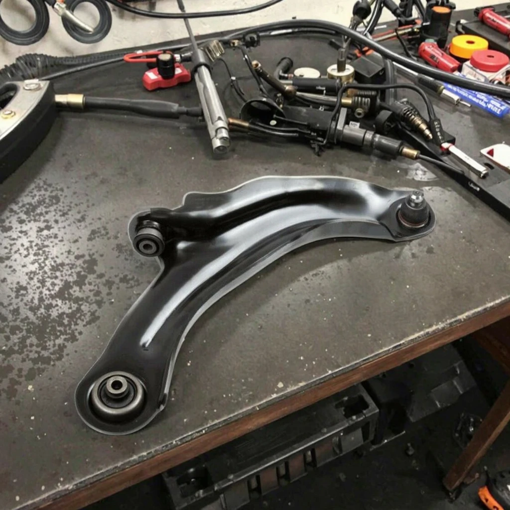 SK-Import Armsteun Zwart Kunststof, synthetisch leer Renault