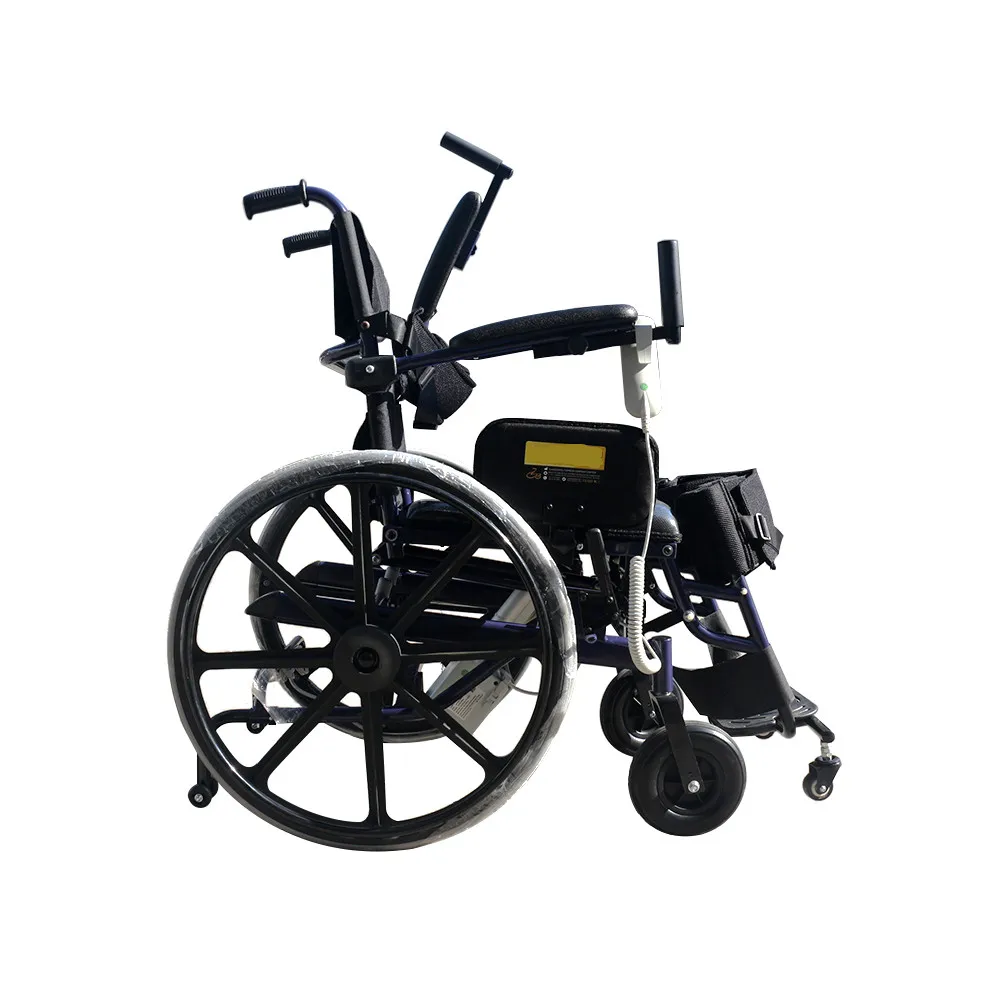 remote controller standing wheelchair Rehabilitation Therapy Supply Manual Standing Wheelchair handicapped wheelchairs-BZ-TM01 factory