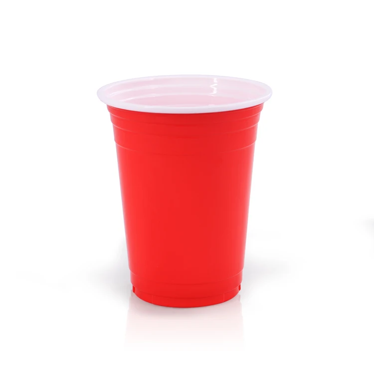 Black Plastic Cup Disposable 16oz Vasos De Plastico Plastic Cups Strong And Sturdy Red Plastic