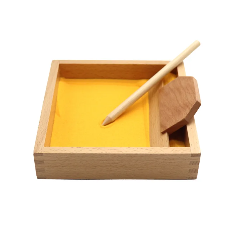 montessori sand box toys