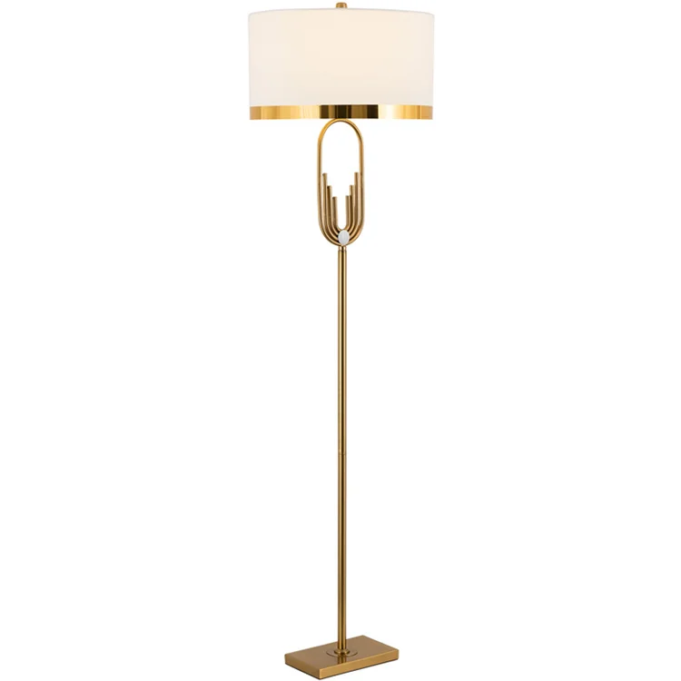 Light Luxury Originality Postmodern Stylish Northern Europe Living Room Sofa Study Modern Gold Nordic Floor Lamp