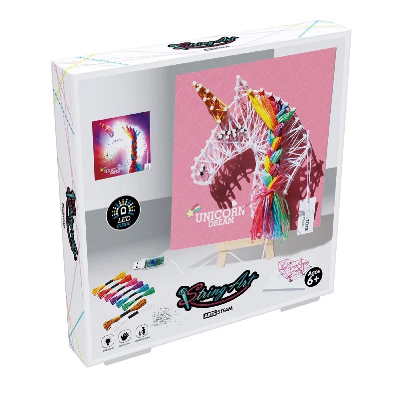 Diy String Art Craft Kit For Adults Teens Beginner Kids.include All