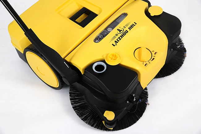 Easy Operation Manual Sweeper Lithium Battery for Home Farm Street Cleaning Hand Push Floor Sweeper