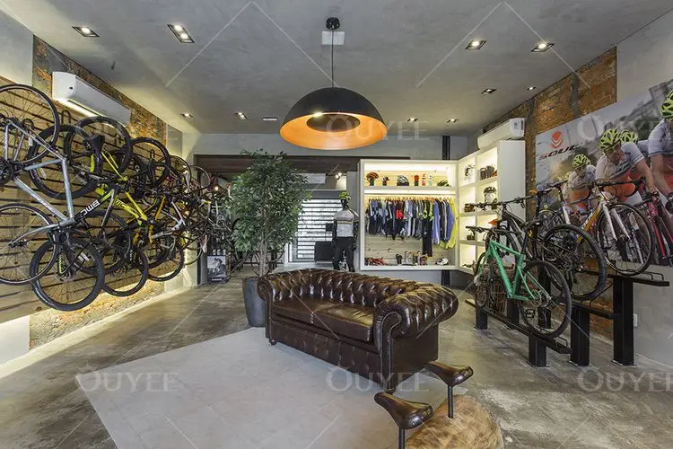 POS Bike Shop Interior Design City Road Bike Showroom