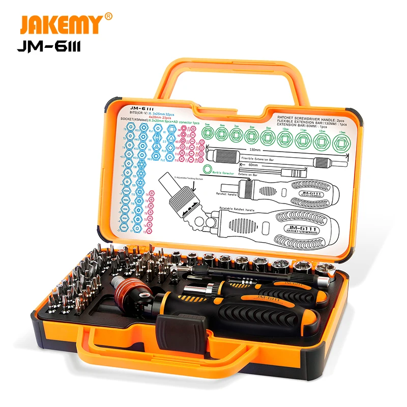 logo Custom 69 Pcs in 1 Household Tool Box Maintenance Tools for Mobile Tool Kit Box Household Toolbox Phone Laptop Repair Kit